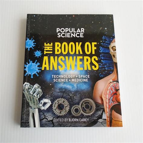 Book of Answers Popular Science Teens Tech Space Science Med