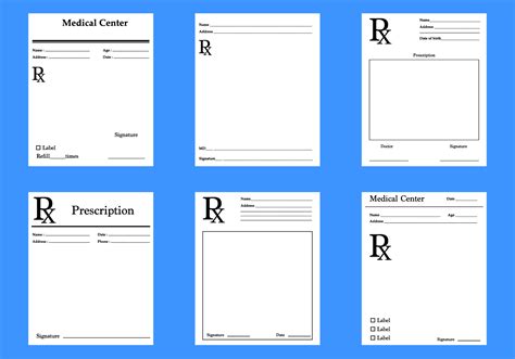 Free Prescription Pad Vector - Download Free Vector Art, Stock Graphics ...