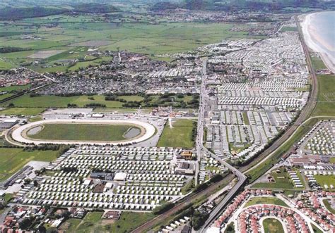 Aerial view - Looking towards Towyn North Wales