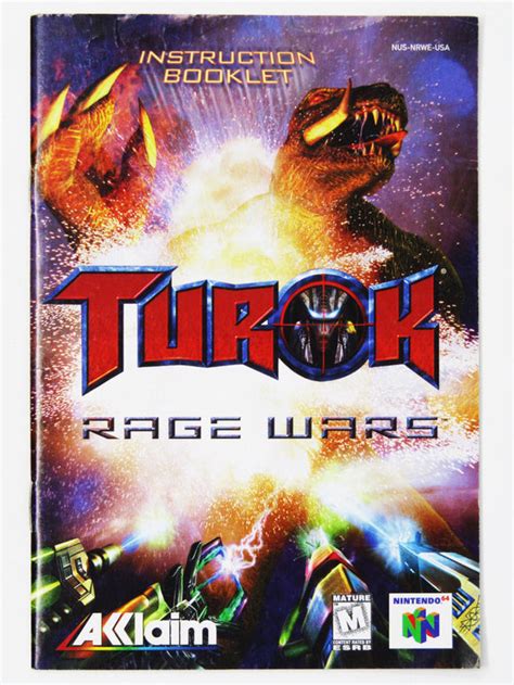 Turok Rage Wars [Manual] (Nintendo 64 / N64) – RetroMTL