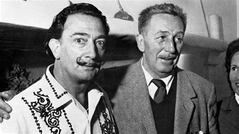 Quelle était la relation entre Salvador Dali et Walt Disney?