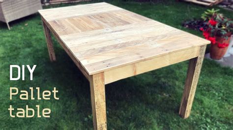 Diy Pallet Dining Table Tutorial | Elcho Table