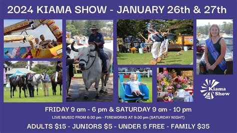 The 176th Kiama Show - 2024, Kiama Showground, Wollongong, January 26 to January 27 | AllEvents.in