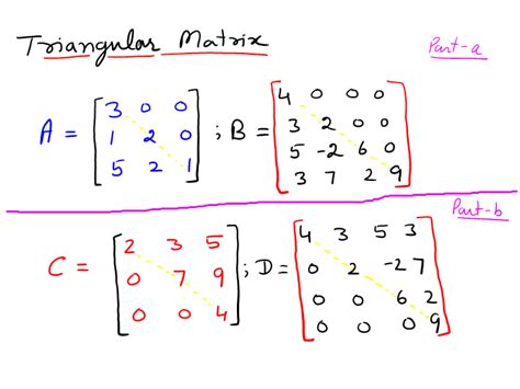 Types of Matrices: Examples of Matrices Types For The Beginner