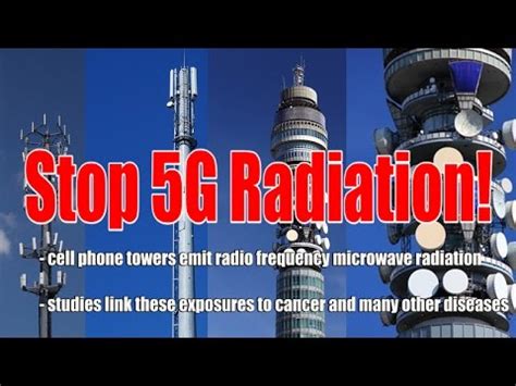 Cell Tower Radiation - Stop 5G - YouTube