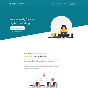 14+ Landing Page Website Templates