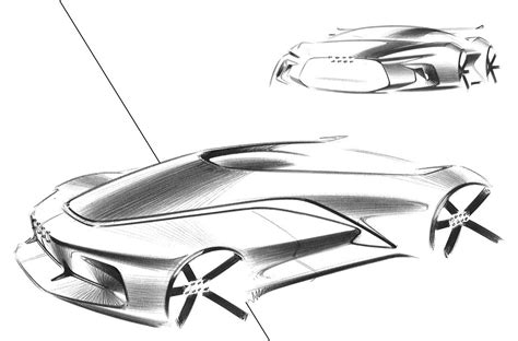 Audi Concept Design Sketch by Gaurang Nagre - Car Body Design