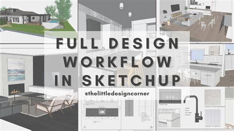 SketchUp for Interior Design - my full design workflow with clients - YouTube