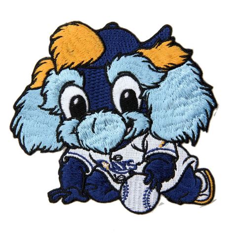 Tampa Bay Rays Baby Mascot Embroidered Patch | Embroidered patches ...