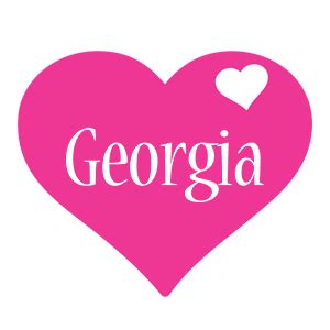 Georgia Logo | Name Logo Generator - I Love, Love Heart, Boots, Friday ...