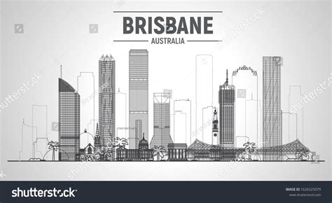 442 Brisbane City Skyline Lines Images, Stock Photos & Vectors ...