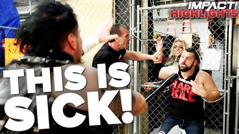 Sami Callihan Uses BARBED WIRE and a BASEBALL BAT on Eddie Edwards ...