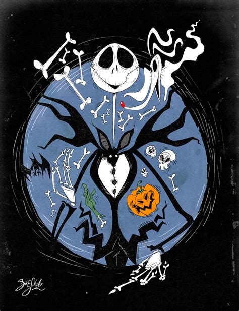 Jack Skellington - Nightmare Before Christmas Fan Art (38898070) - Fanpop