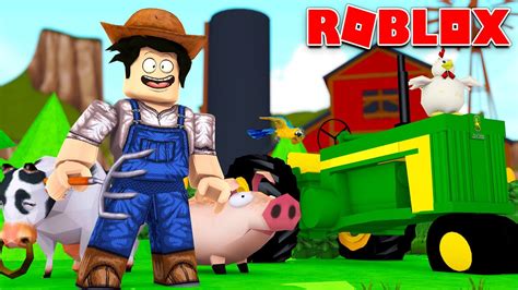 Farming Simulator in Roblox! (Tractors, Crops, Animals) - YouTube