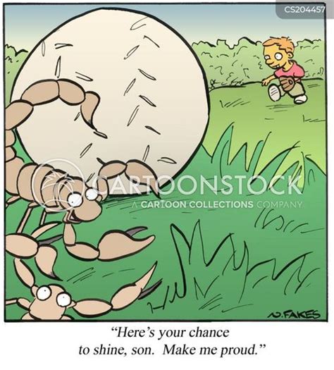 Scorpion Stings Cartoons and Comics - funny pictures from CartoonStock