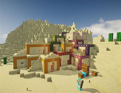 Building my own desert village : r/Minecraftbuilds