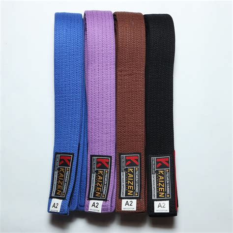 Premium BJJ Gi Belt by Kaizen Athletic | Budovideos Inc | Reviews on Judge.me