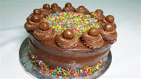 Eggless chocolate cake without oven | Eggless Birthday cake recipe - YouTube