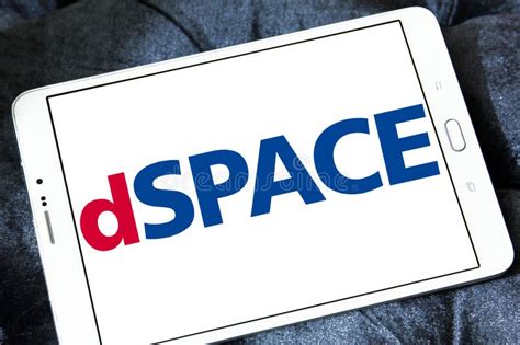 DSPACE GmbH company logo editorial photography. Image of providers ...