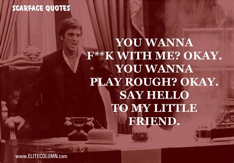 14 Best Scarface Quotes Only For 18 Years Old and Above | EliteColumn