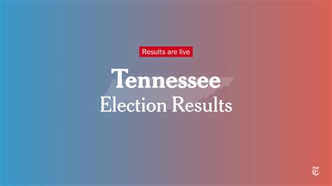 Tennessee Election Results 2022 - The New York Times