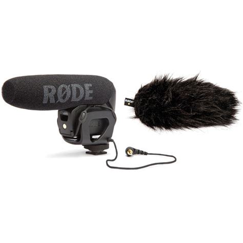 RODE VideoMic Pro Compact Shotgun Mic & DeadCat VMP Wind Muff