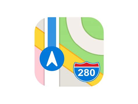 Apple Maps Icon Logo PNG vector in SVG, PDF, AI, CDR format