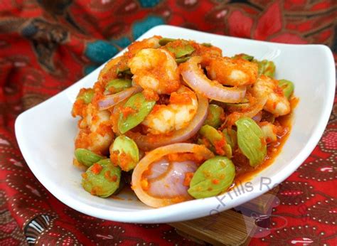 Sambal Petai Prawns