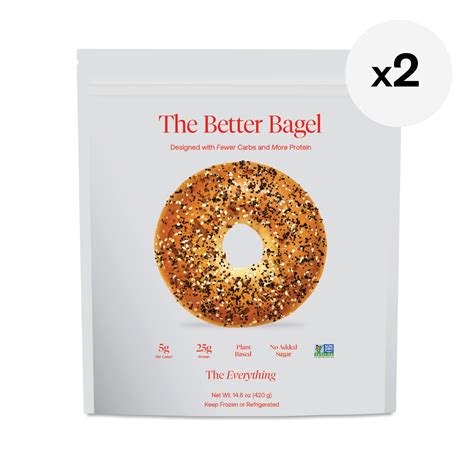 BetterBrand The Better Bagel, The Everything, 2-pack | Thrive Market