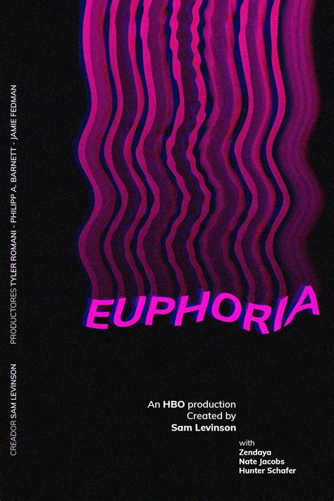 Euphoria Poster Design | Bedroom wall collage, Movie poster wall, Picture collage wall