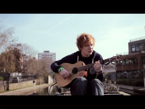 Ed Sheeran - Small Bump (Acoustic Boat Sessions) - YouTube