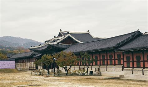 HD wallpaper: Gyeongbokgung Palace, South Korea, architecture, building ...