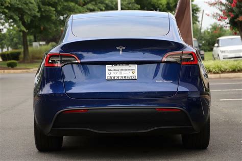 2021 Tesla Model Y Long Range AWD 2021 Tesla Model Y, Deep Blue ...