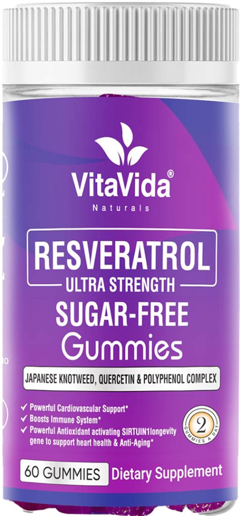 Resveratrol Ultra Strength - Anti-Aging Supplements – VitaVida Naturals