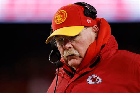 Chiefs coach Andy Reid's mustache had icicles during playoff win