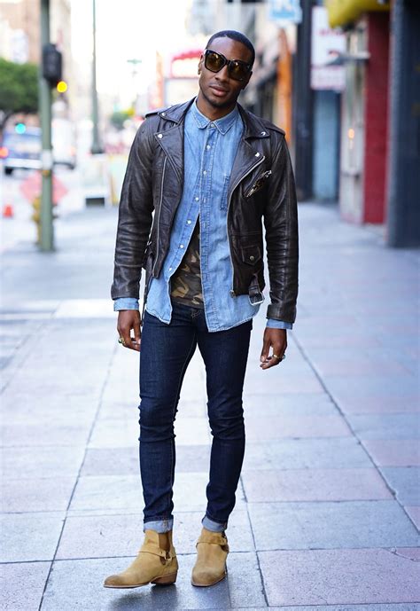 OOTD: CHELSEA BOOTS + LEATHER JACKET – Norris Danta Ford | Black men ...