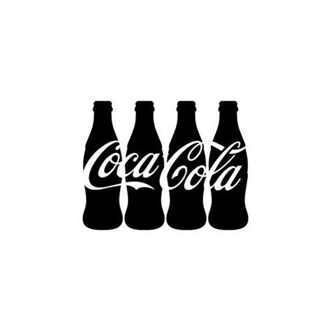 Passion Stickers - Wallstickers 4 Coca Cola Bottles Decals Inverser No ...