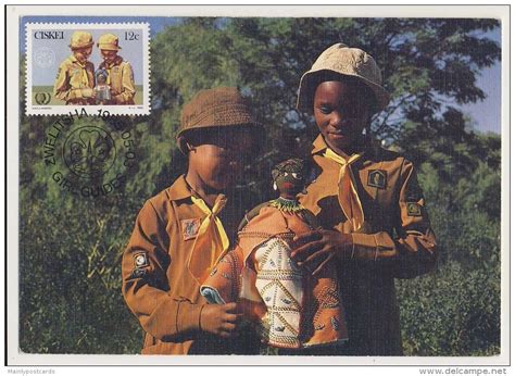 Ciskei Girl Guides, 1985 Girl Guides, The Globe, Stamps, Baseball Cards, Sports, South Africa ...