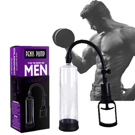 Mens bigger Penis Growth Power Vacuum Enhancement Enlarger Pump Extender | eBay