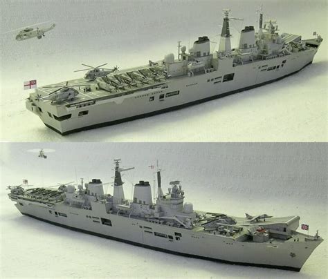 HMS Invincible Aircraft Carrier Ship Papercraft (Instant Download) - Etsy