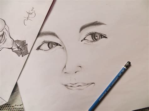 D'Artistic: Teknik Menggambar Sketsa Wajah Dengan Pencil