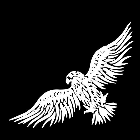 Drawing,white,eagle,head,isolated - free image from needpix.com