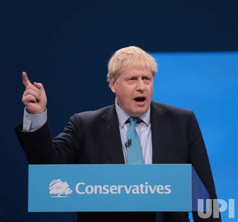 Photo: Boris Johnson gives keynote speech at Party Conference - LON2019100217 - UPI.com