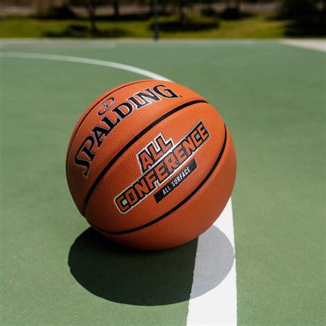 Spalding® All Conference Composite Indoor/Outdoor Basketball, Size 6 ...