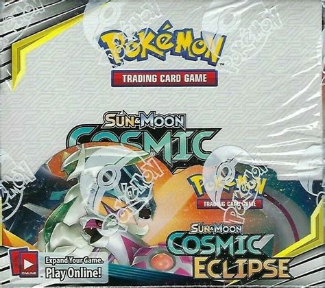 Pokemon Sun & Moon Cosmic Eclipse Booster Box - BP Sports Cards and Memorabilia, Inc.