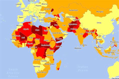 These are the world's most dangerous countries for 2021