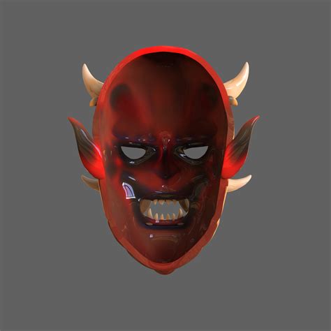 ArtStation - Demon mask | Resources