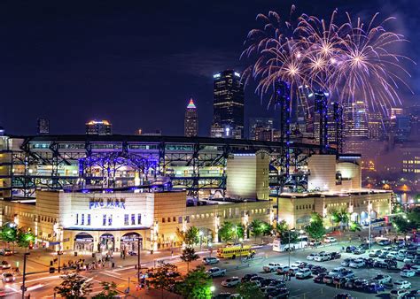 Pnc Park Fireworks In Blue Photograph by RJ Stein Photography | Fine ...