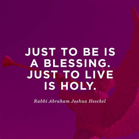 Quote About Being Yourself - Rabbi Abraham Joshua Heschel | Be yourself quotes, Jewish quotes ...