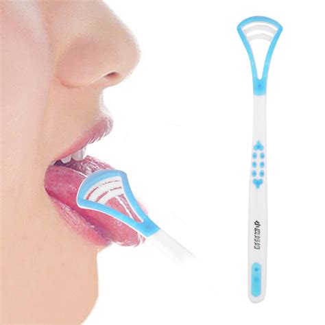 Mgaxyff Oral Care Tools,Silicone Tongue Cleaner Dual-side Usable ...